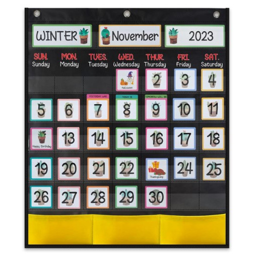 

Pocket Calendar Weather Plastic Calendar Hanging Calendar