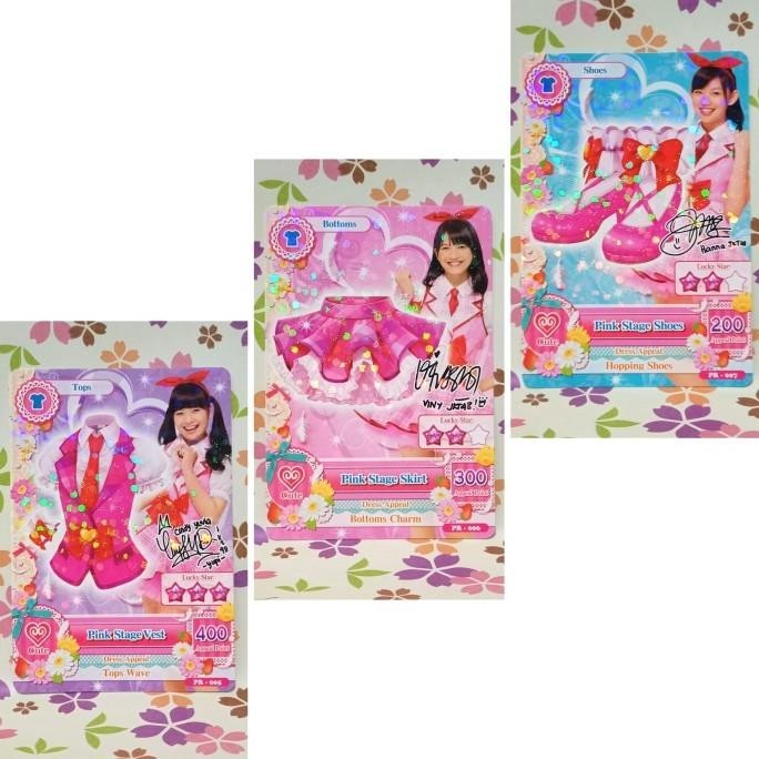 AIKATSU SET PINK STAGE JKT48 GARANSI