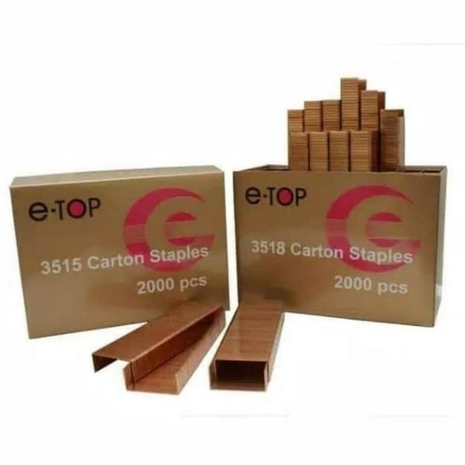 

staples carton/karton/kardus 3518