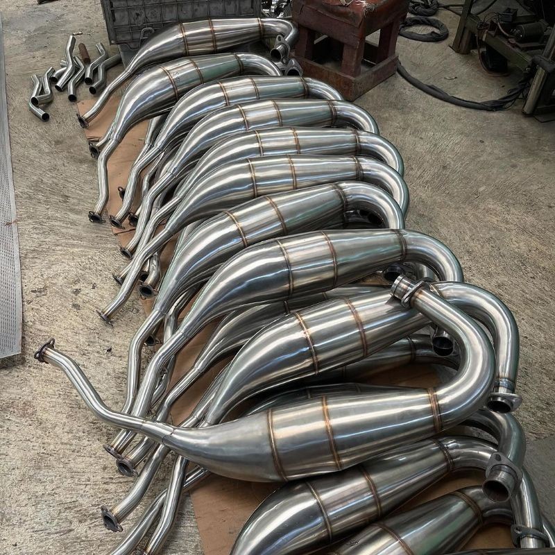 Knalpot ninja/Perut/Lambung/chamber Knalpot Stainless Ninja R,Rr,Ss Type Full press Size 39,40,40,5,