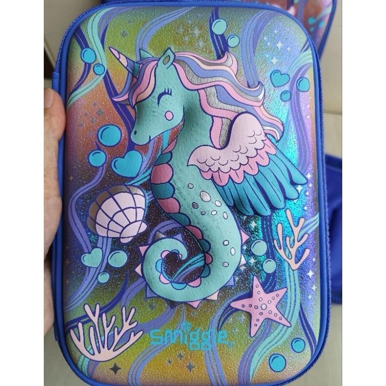 

se-7 Kotak Pensil Tas SMIGGLE ORI Hardtop Unicorn Pencil Case Cewek/ Ide Hadiah Ulang Tahun Anak Viral