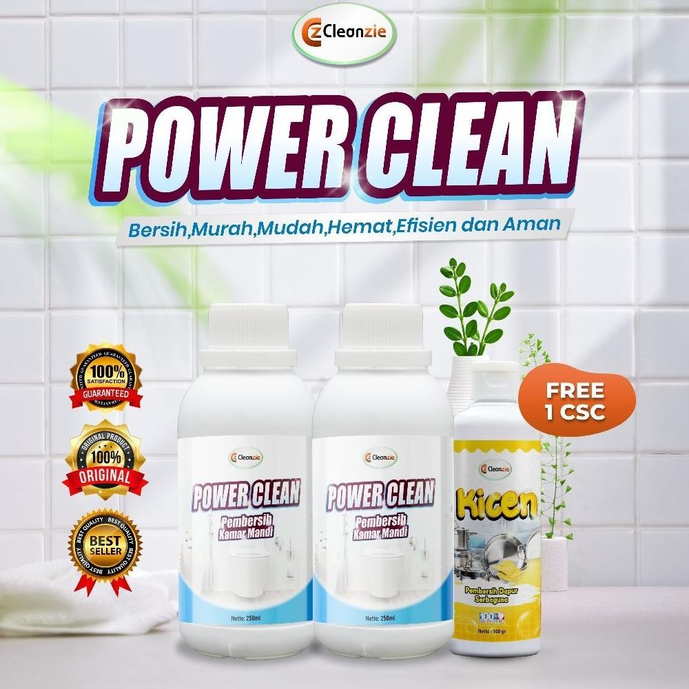 PEMBERSIH KERAK KAMAR MANDI | CLEANZIE POWER CLEAN