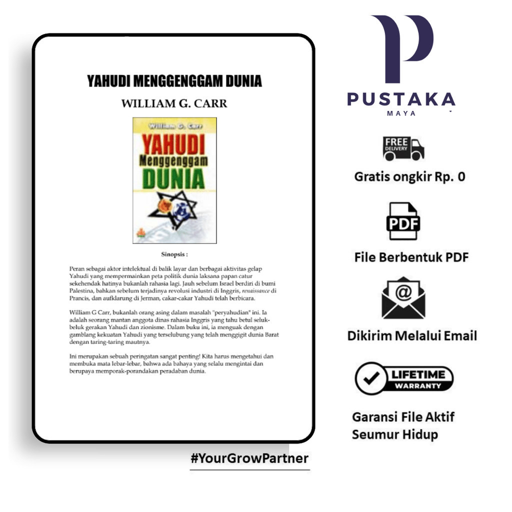 

258. YAHUDI MENGGENGGAM DUNIA (WILLIAM G. CARR) - [-]