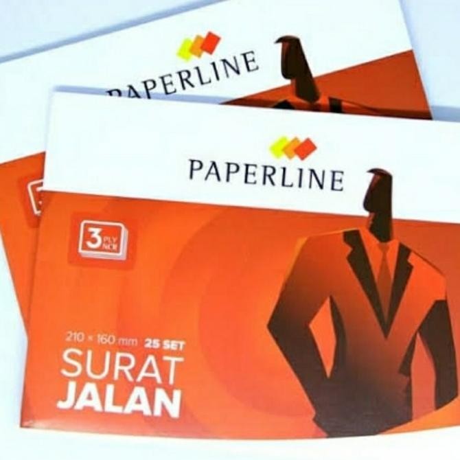 

TERMURAH - Surat Jalan 3 Rangkap 3 Ply Paperline ( 1 Pack isi 10 buku )