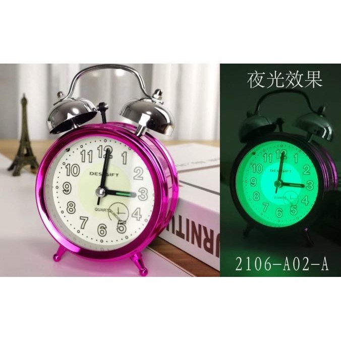 

JAM ALARM KLASIK GLOW IN THE DARK /JAM WEKER KLASIK /JAM WEKER ESTETIK BS88