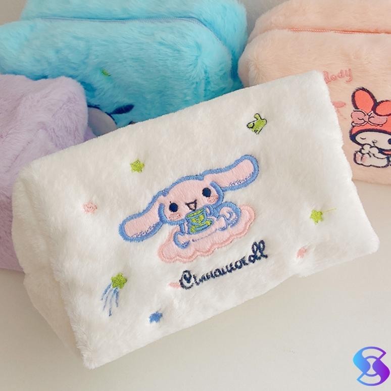 

Ins lucu Kulomi kotak pensil /Tas makeup/tas kosmetik persegi kapasitas besar-Suning Mall