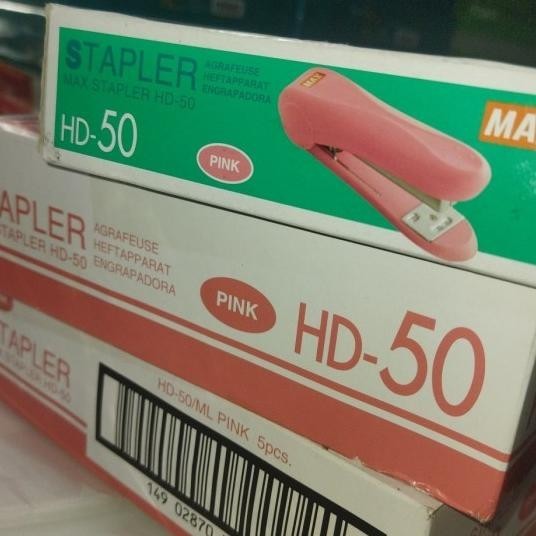 

Stapler Max Hd 50 Warna Read Y