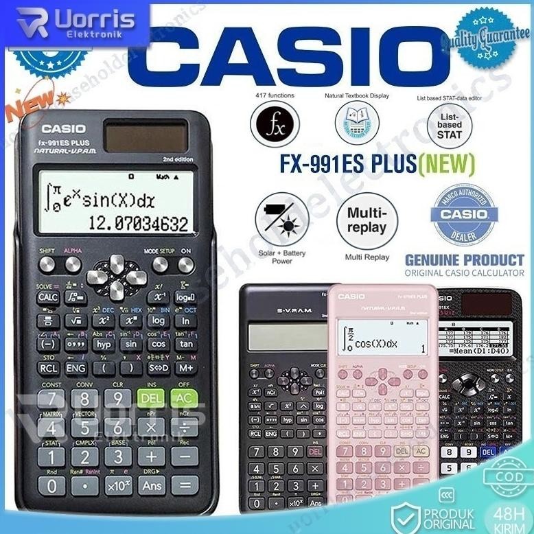 

Kalkulator Scientific Casio ilmiah 991ES-Plus Kalkulator Casio Scientific Calculator Casio Scientific