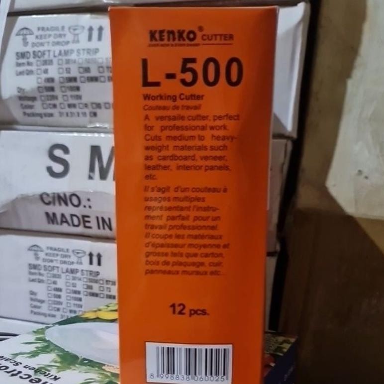 

cutter kenko l500 ( 1 BOX ) tajam sekali