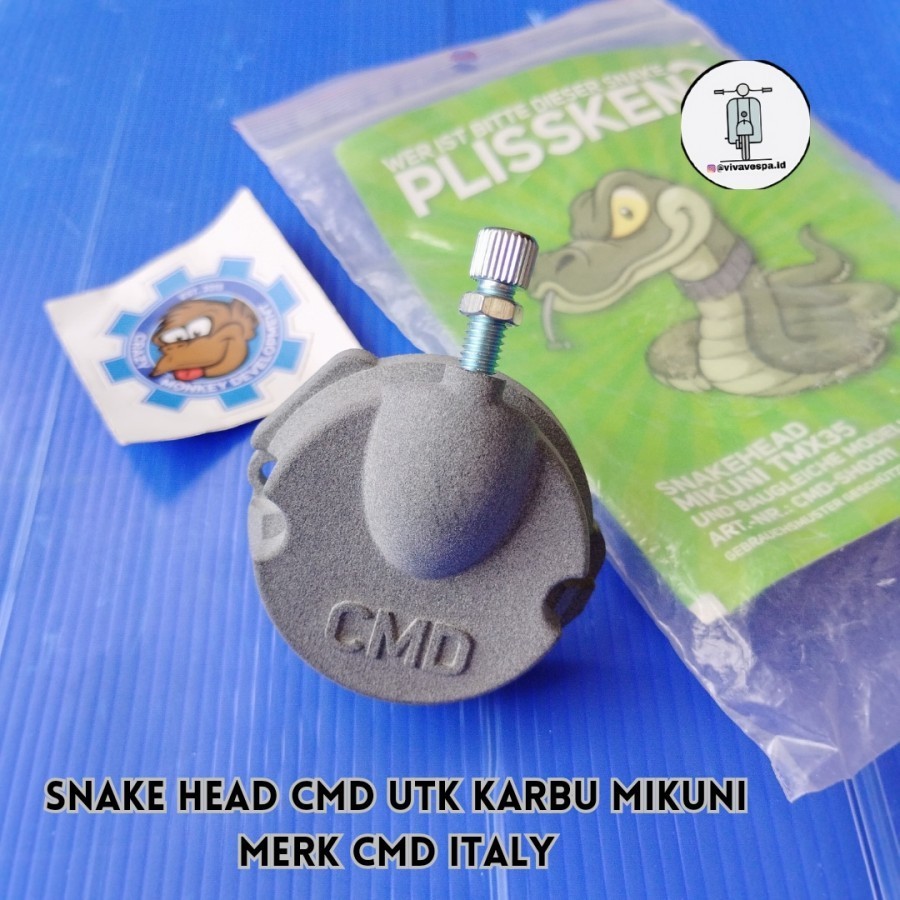 Snake Head CMD Utk Karbu Mikuni 30 - 32 - 35