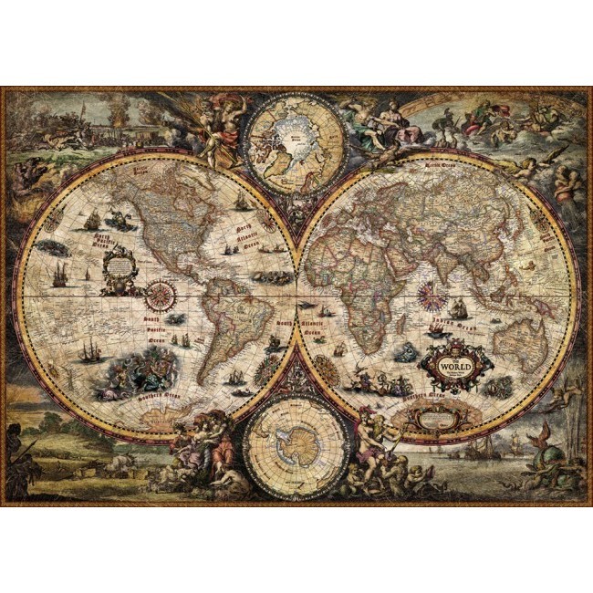 Aru Heye Puzzle 29666 Vintage World, 2000 Pcs