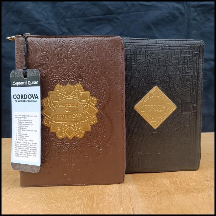 

Alquran Cordova Terjemah Resleting Uk A5, Al Quran Syaamil Terjemah