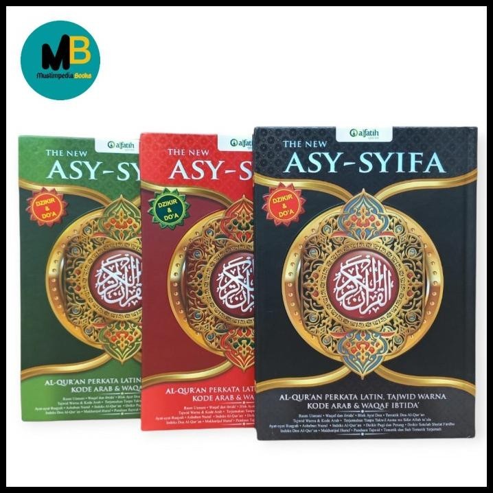 

Alquran Asy Syifa Terjemah Per Kata Uk A5, Al Quran Latin Tajwid Warna