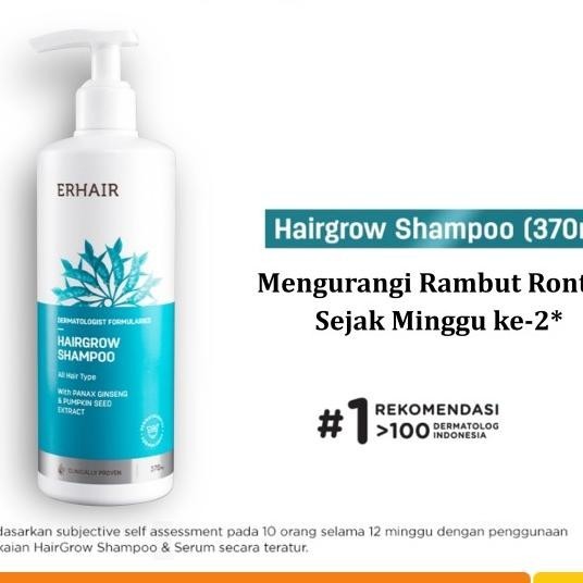 Erha Erhair Hairgrow Shampoo 370 Ml - Shampo Umbuh Rambut Rontok