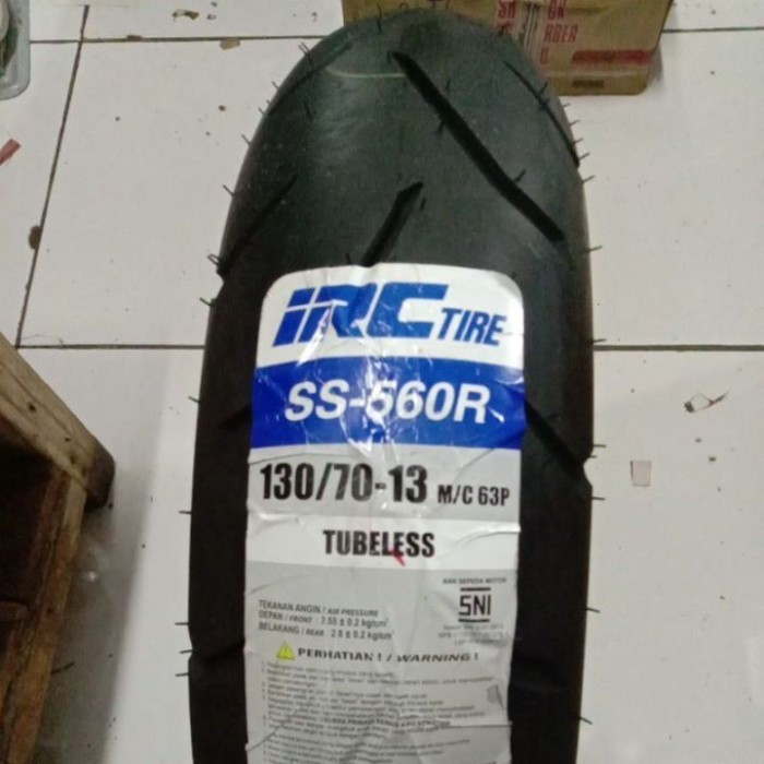 BAN LUAR IRC BAN BELAKANG PCX / NMAX BELAKANG 130/70-13 (TL)