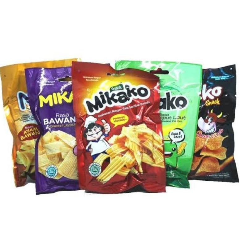 

MIKAKO SNACK ANEKA RASA 20 GR X 10 PCS | SNACK VIRAL BEST SELLER | SNACK JADUL