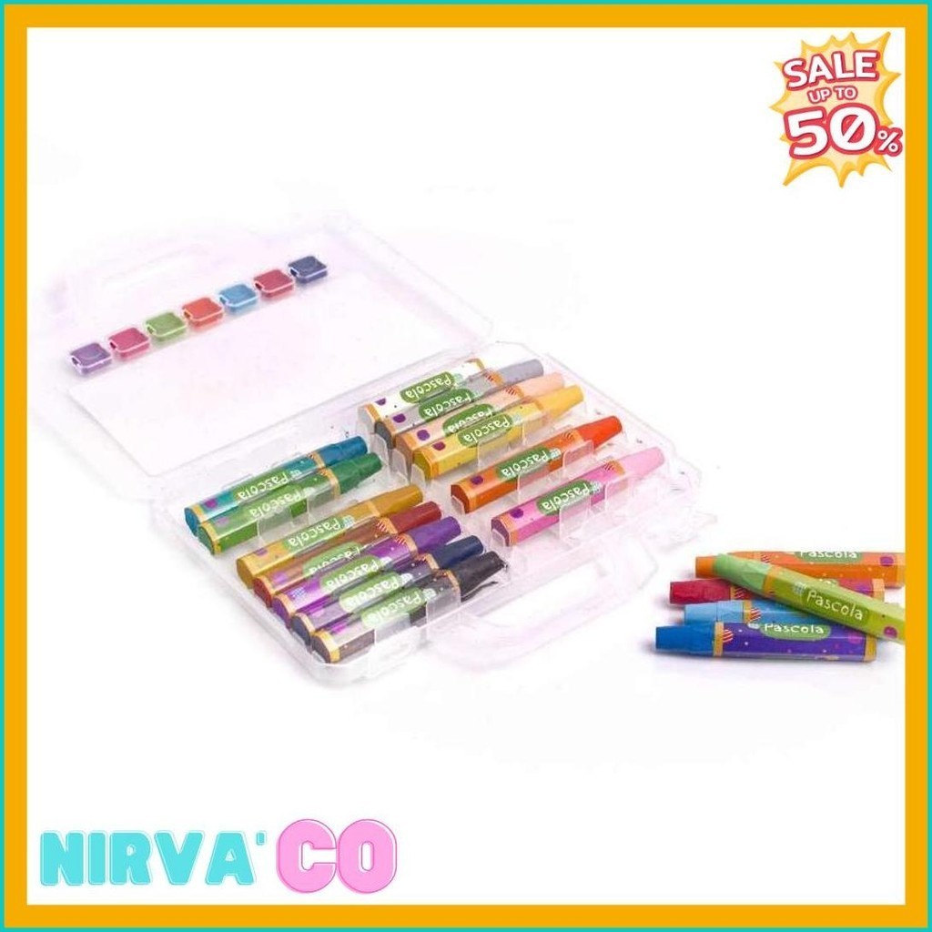 

Crayon Joyko Dan Pascola Isi 18 Warna/ Krayon/ Oil Pastel (Lagi Viral)