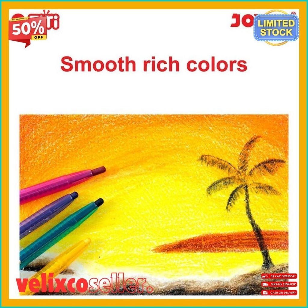 

Krayon Putar / Mini Twist Crayon Joyko Twcr-12 (Murmer)