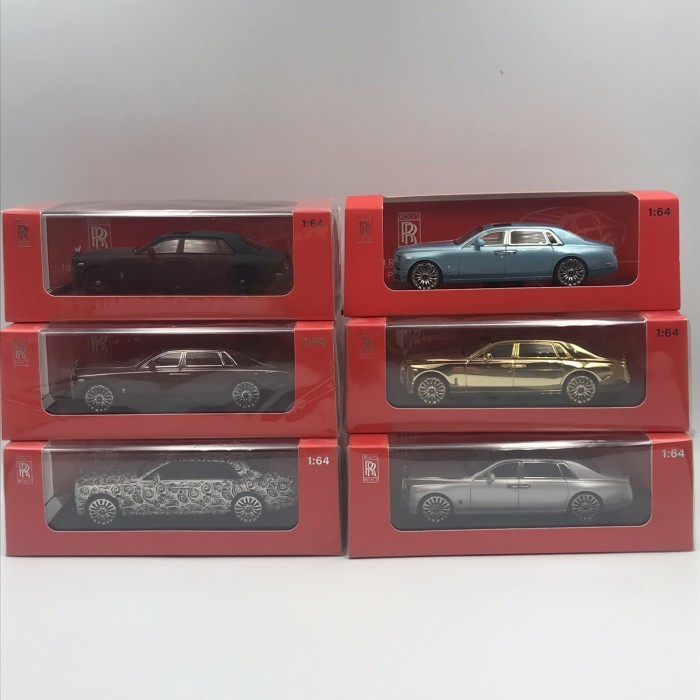 Ane Diecast Mobil Rolls Royce - Phantom Skala 1:64, Skala 1:64