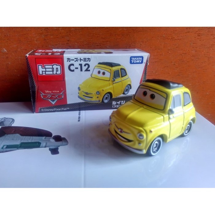 Ane Tomica Cars Movie C-12 Luigi Diecast Miniatur Mobil Takara Tomy Murah