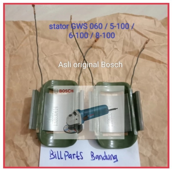 siap kirim] stator GWS060 rumah armature GWS 060 / 8-100 gerinda Bosch Original