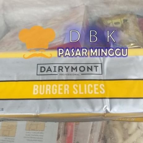 

Dairymont Burger Slice 1Kg Red Cheddar Keju Slice Chef Choice