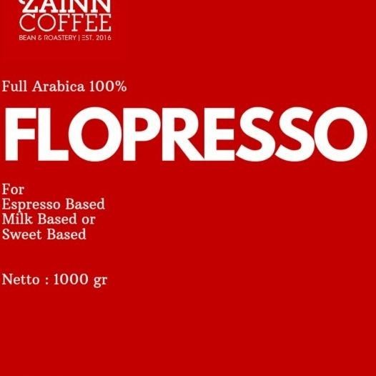 

Espresso Based Flopresso Full Arabica Kopi Susu Latte 500 Gram