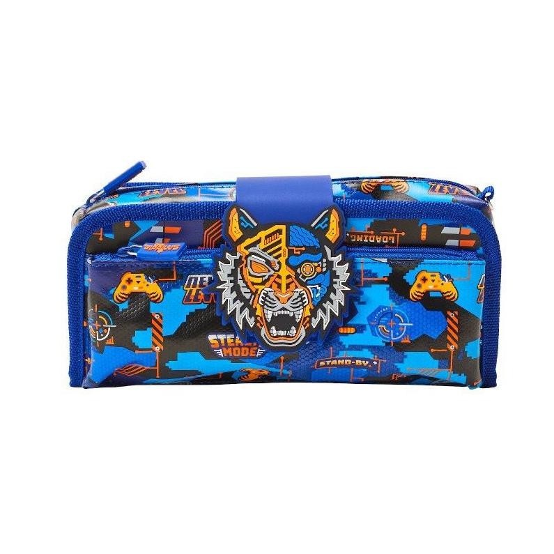 

gr-8 SMIGGLE WANDER ID DUAL ZIPPER PENCIL CASE / T4 PENCIL ANAK Murah