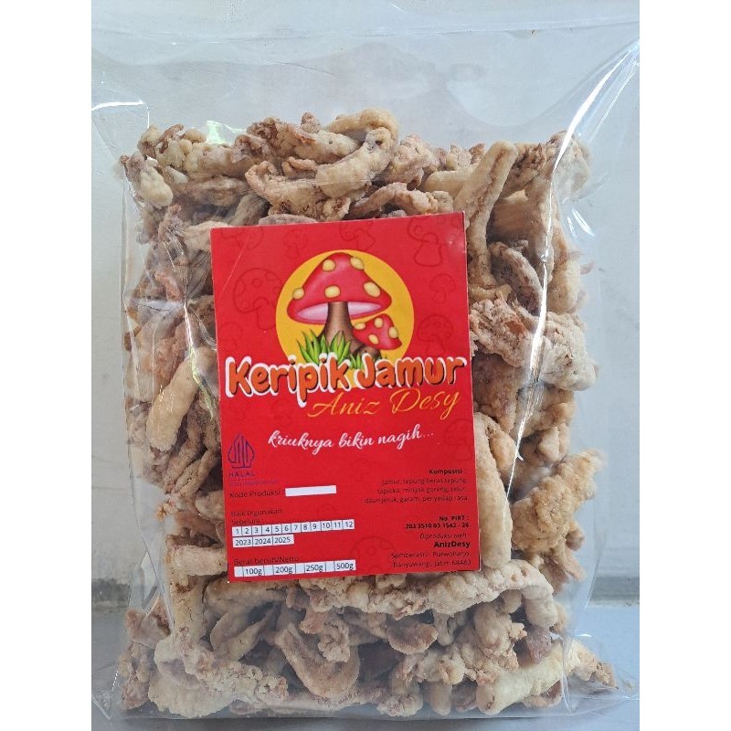 

KERIPIK JAMUR 300G