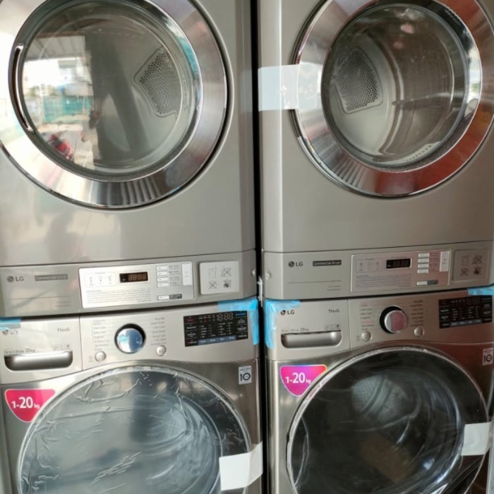 STACKED WASHER LG DRYER LG