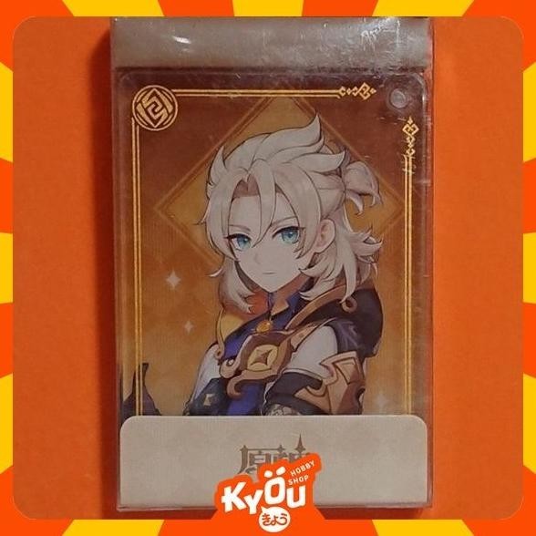 Albedo Acrylic Square Key Chain (7cm) - Genshin Impact