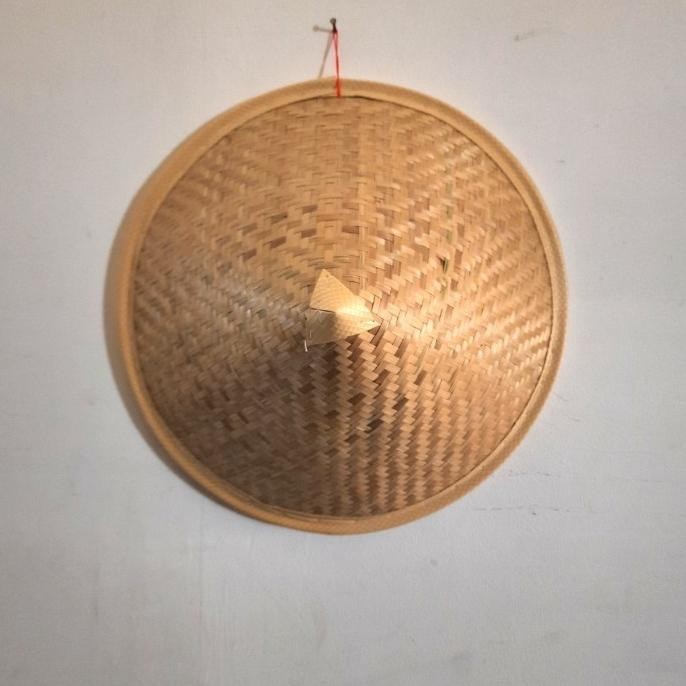 

Caping Gunung Premium D40 CM Anyaman Bambu | Caping Ospek Maba UGM AS78