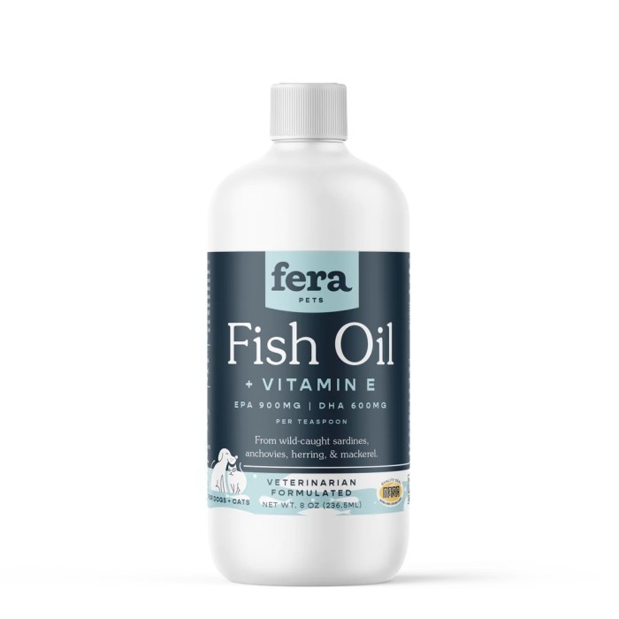 Terlaris FERA Pet Organics - FISH OIL For Dogs and Cats SALE