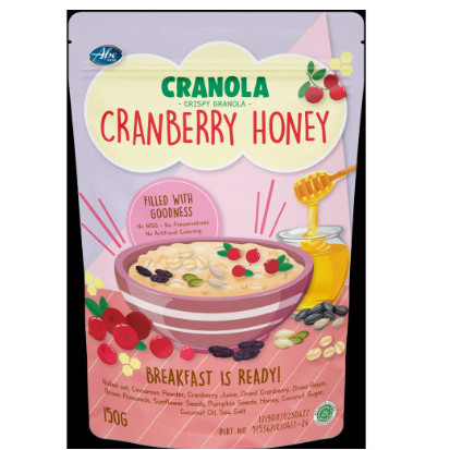 

Cranola Crispy Granola 150gr K02