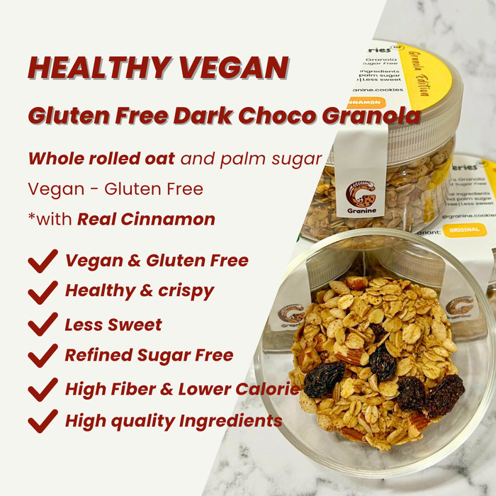 

Granine Granola - Original Almond Raisin (Gluten & Refined Sugar Free) K02