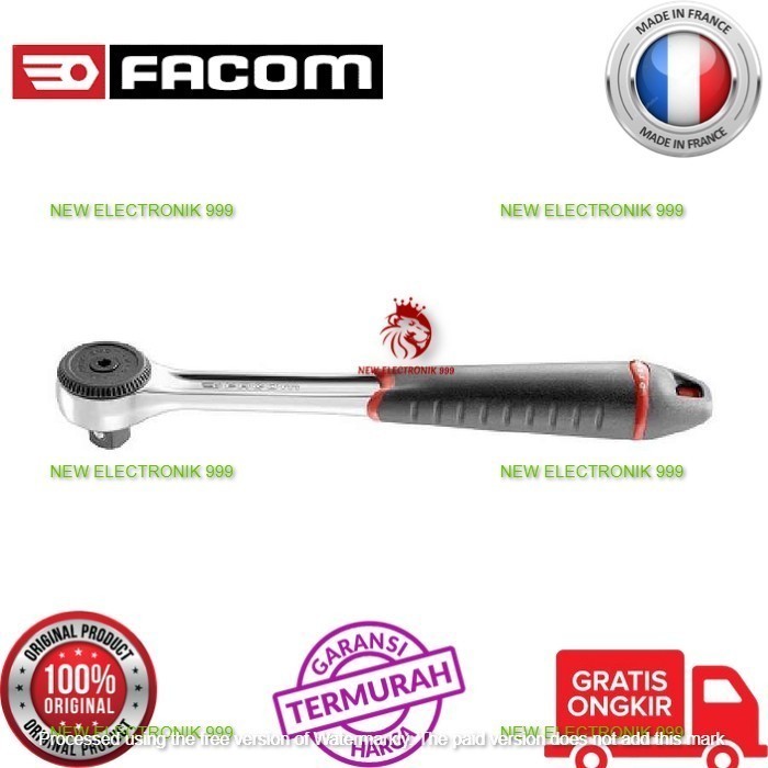 FACOM RATCHET ROUND HEAD SQ 1/2INCH S.161B 10147557