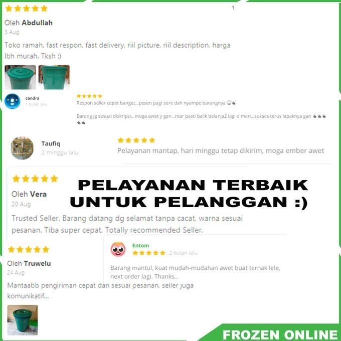 Ember 80 Liter Plastik / Gentong bak air mandi / tong air Plastik Cuci