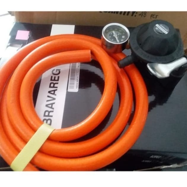 Regulator Modena Bravareg / Kepala Gas Dan Selang Gas Original