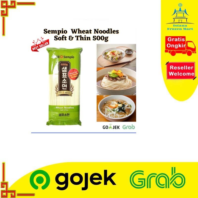 

Wheat Noodles Soft Thin Mie Kering 500 Gram - SEMPIO