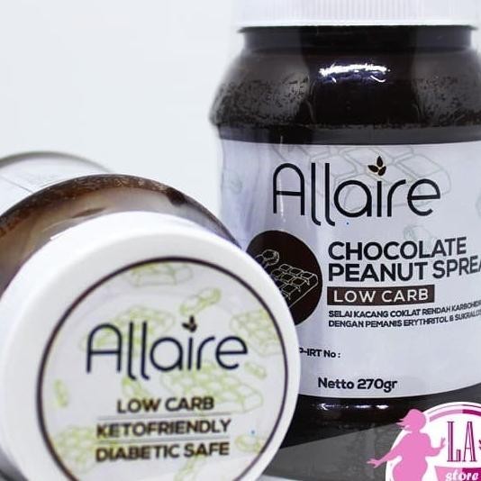 

Allaire Chocolate Peanut Spread Butter @270Gram / Low Carb / Keto