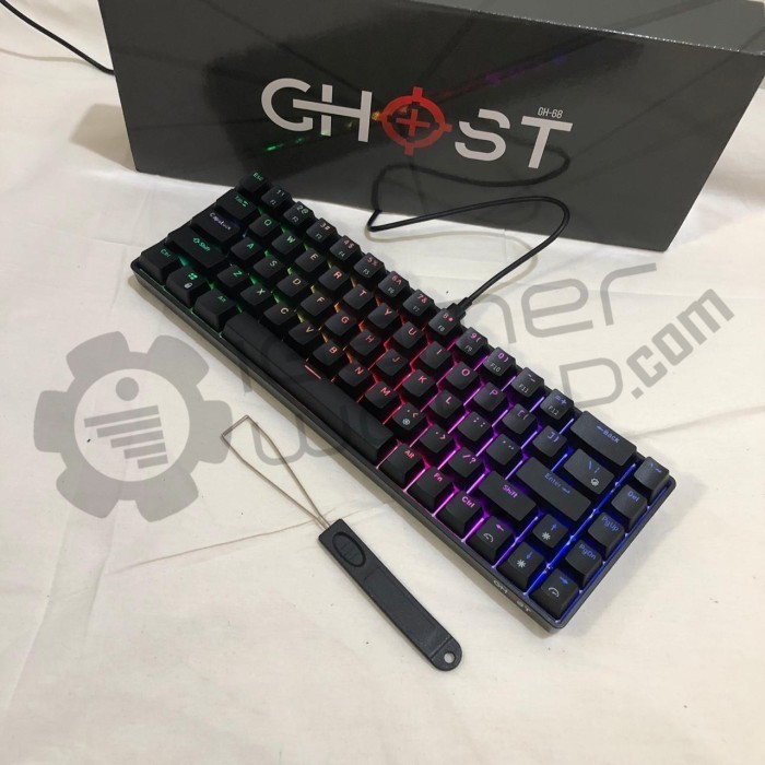 Paradox Ghost Ibm68K Black Mechanical Gaming Keyboard