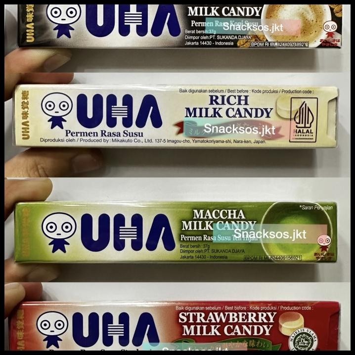 

37G Uha Stick Strawberry Milk / Matcha / Rich Milk