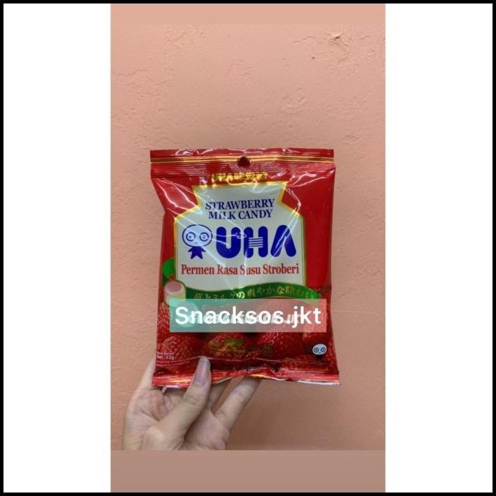 

42G Uha Permen Strawberry / Matcha / Rich Milk Candy