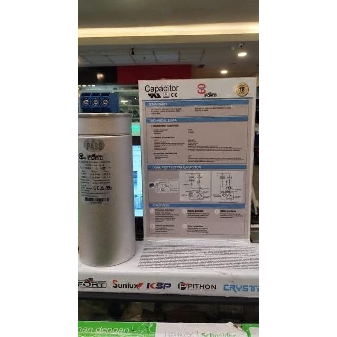 Capacitor 10 Kvar 415V Tmpdsy-415-10-3 Kapasitor Bank Fort 10Kvar 415V