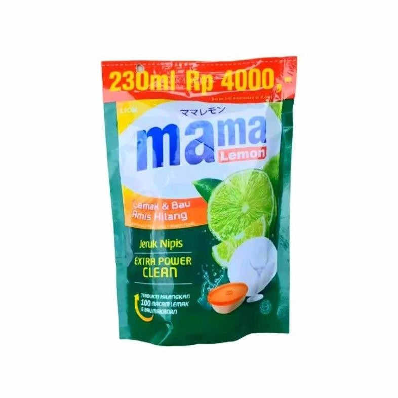 

PROMO CUAN Mama Lemon Jeruk Nipis Netto 230ml - Mama Lemon 4000 /E20