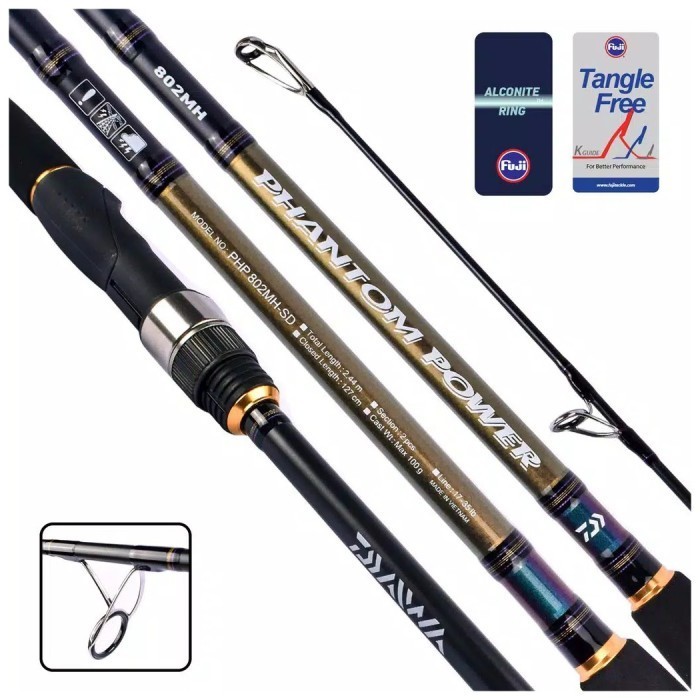 Daiwa Phantom Power Spinning Rod Joran Mancing