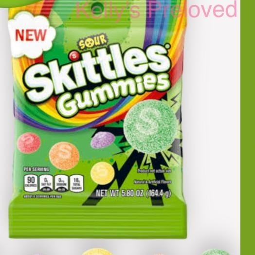 

Skittles Gumes Sour 5,8 Oz | Permen Skittle Asam 164 Gr