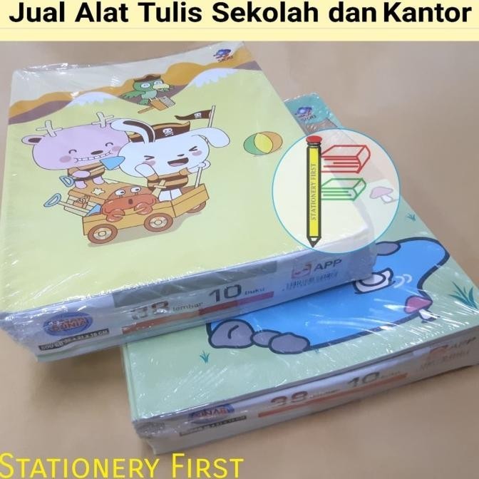 

Buku Tulis Sinar Dunia SIDU 38 lembar 10 buku
