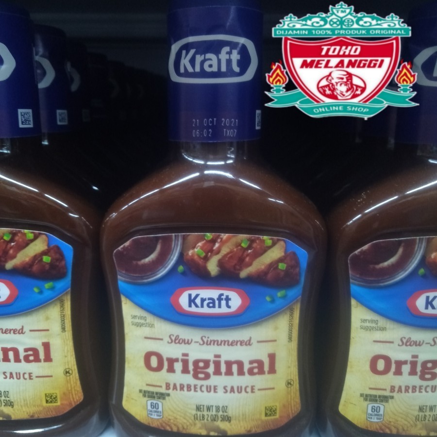 

kraft Original 510 gr | Sauce Barbecue | Saus Barbeque | Bbq