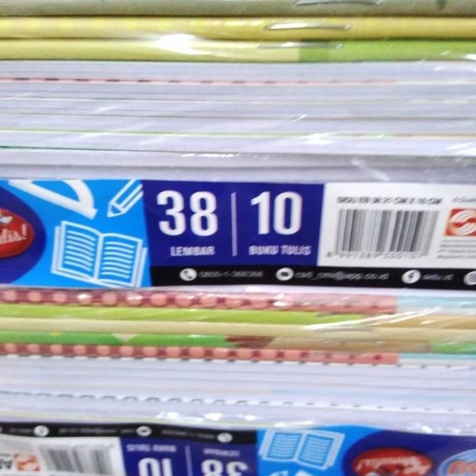 

buku tulis sidu 38 lembar 1 pack pak isi 10 buku